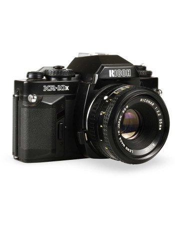 Câmera analógica Ricoh XR-10x com lente 55mm f2.2 - USADO