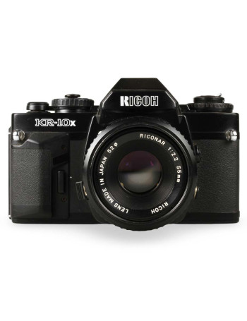 Câmera analógica Ricoh XR-10x com lente 55mm f2.2 - USADO