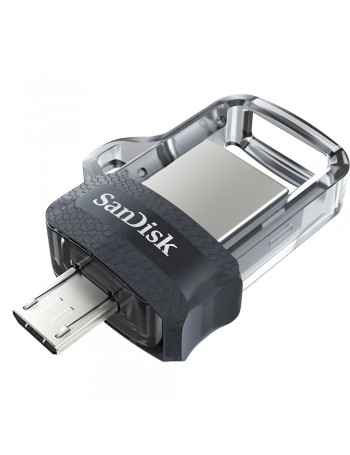Pendrive SanDisk 256GB 2 em 1 Dual Drive m3.0 Micro USB