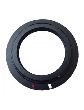 Anel Adaptador de lente rosca M42 em câmera Canon EF/EF-S