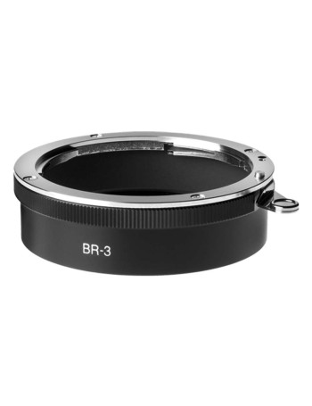Anel adaptador Nikon BR-3 - Montagem Nikon F para filtro 52mm (PRETO)