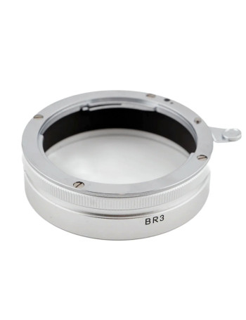 Anel adaptador Nikon BR-3 - Montagem Nikon F para filtro 52 mm (PRATA)