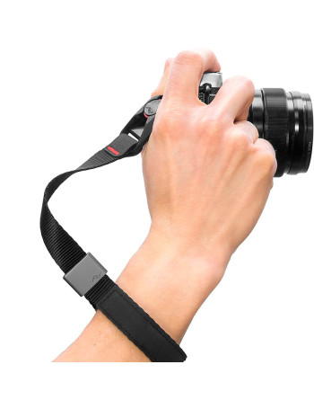 Alça de pulso Peak Design Cuff CF-BL-3 com sistema de liberação rápida (PRETO)