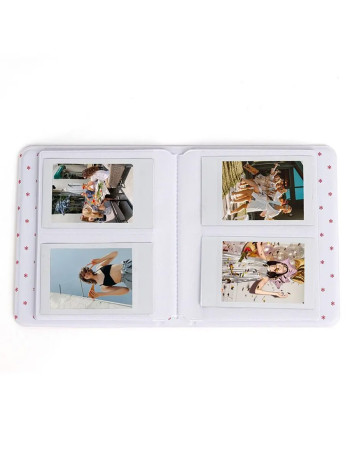 Álbum de fotos Pieces of Moment para instax mini - comporta 64 fotos (Azul)