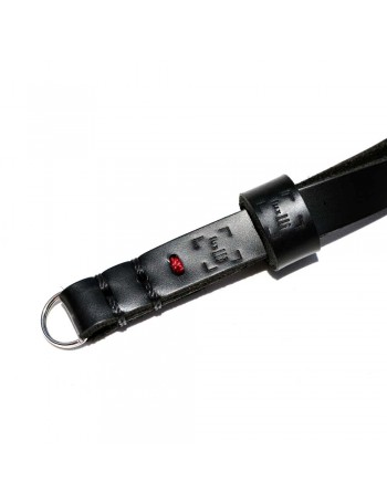Alça de pulso luxLLi PLS-01 em couro legítimo para câmera fotográfica (preto)