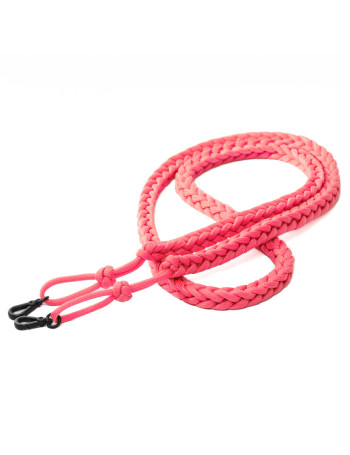 Alça de pescoço Mohave Cord Paracord 550 para câmera fotográfica - Coral
