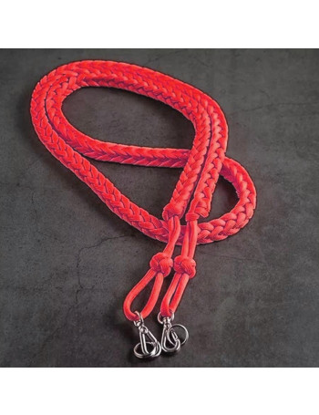 Alça de pescoço Mohave Cord Paracord 550 para câmera fotográfica - Vermelho