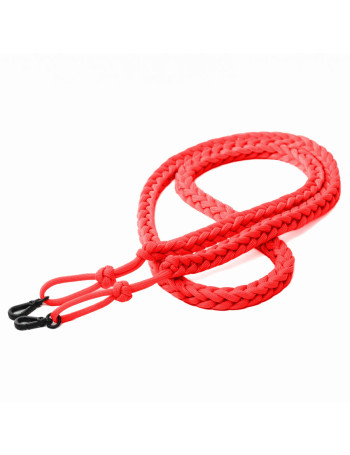 Alça de pescoço Mohave Cord Paracord 550 para câmera fotográfica - Vermelho