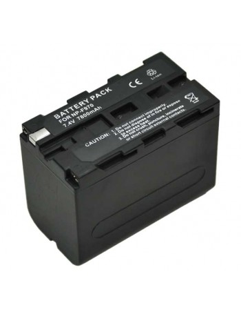 Bateria recarregável Greika NP-F970 7200mAh para iluminadores de LED e filmadoras Sony