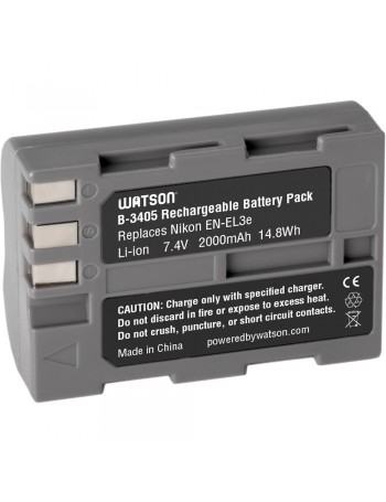 Bateria recarregável Watson EN-EL3e para Nikon (B-3405)