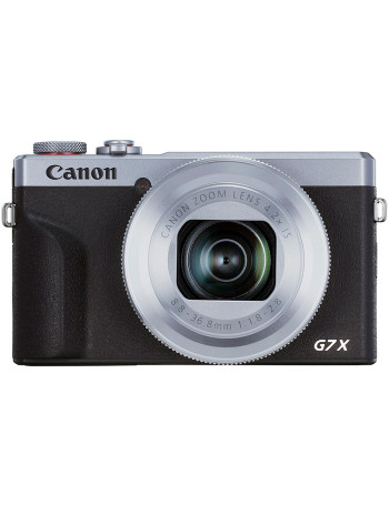 Câmera compacta avançada Canon Powershot G7X Mark III (PRATA)
