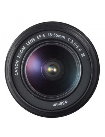 Objetiva Canon EF-S 18-55mm f3.5-5.6 III (sem embalagem)