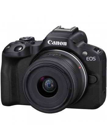Câmera mirrorless Canon EOS R50 com RF-S 18-45mm IS STM