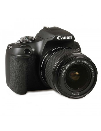 Câmera DSLR Canon EOS Rebel T7+ Plus com lente 18-55mm IS II - USADA (1.182 disparos)