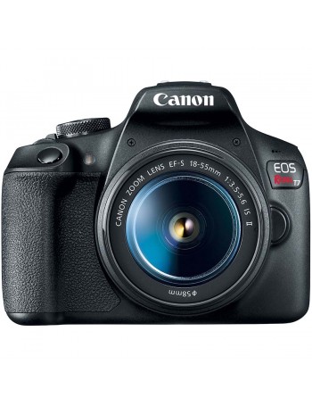 Câmera DSLR Canon EOS Rebel T7+ Plus com lente 18-55mm IS II (OPEN BOX)