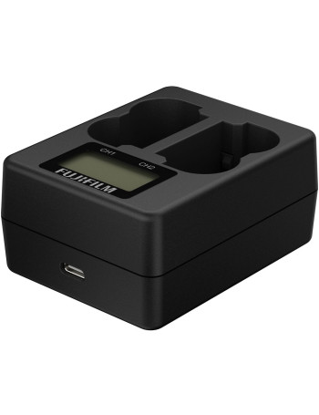 Carregador de bateria duplo Fujifilm BC-W235 para NP-W235