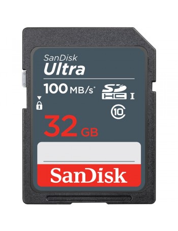 Cartão SDHC Sandisk UHS-I Ultra 32GB - 100MB/s