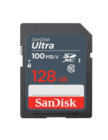 Cartão SDXC Sandisk UHS-I Ultra 128GB - 100MB/s
