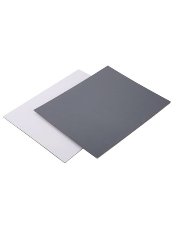 Cartão cinza e balanço de branco JJC GC-1 20x25 cm