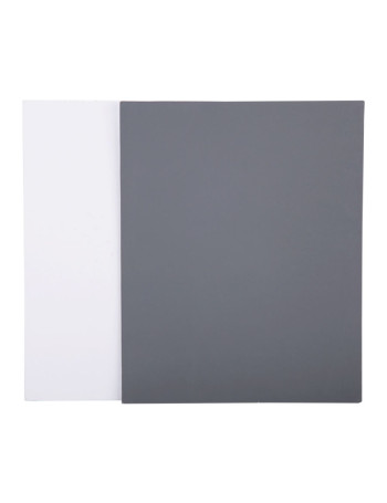 Cartão cinza e balanço de branco JJC GC-1 20x25 cm