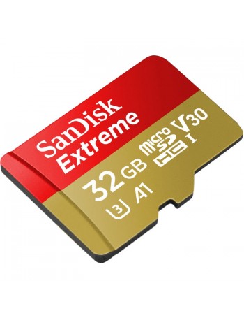 Cartão microSDHC Sandisk UHS-I Extreme 32GB - 100MB/s