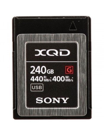 Cartão XQD Sony Série G 240GB - 400MB/s (QD-G240F)