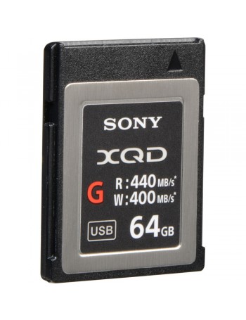 Cartão XQD Sony Série G 64GB - 440MB/s (QD-G64F)