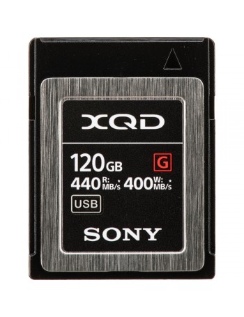 Cartão XQD Sony Série G 120GB - 400MB/s (QD-G120F)
