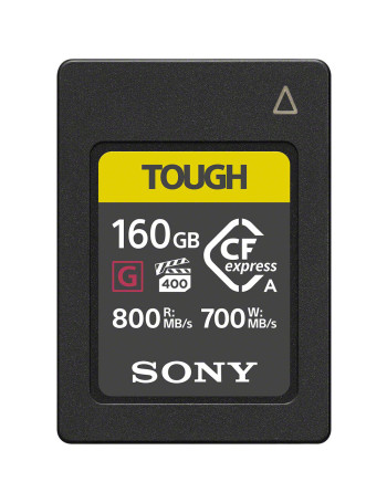 Cartão CFexpress Tipo A Sony TOUGH Série G 160GB CEA-G160T - 800MB/s