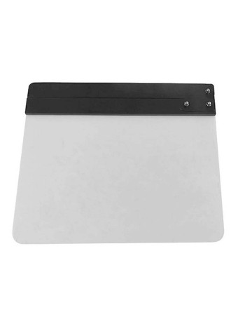 Claquete profissional Greika B/PB Branca com barra preto e branco