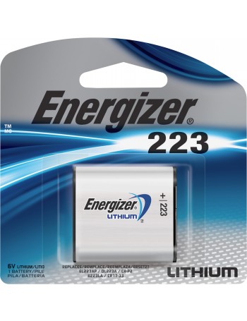 Pilha Energizer Lithium 223 (CR-P2) 6V