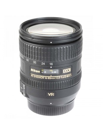 Objetiva Nikon AF-S 16-85mm f3.5-5.6G ED VR DX - USADA