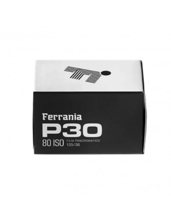 Filme fotográfico 35mm Ferrania P30 ISO 80 Preto e Branco 36 poses