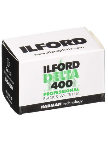 Filme fotográfico 35mm Ilford Delta ISO 400 Preto e Branco 36 poses
