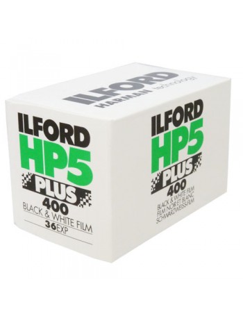 Filme fotográfico 35mm Ilford HP5 Plus ISO 400 Preto e Branco 36 poses
