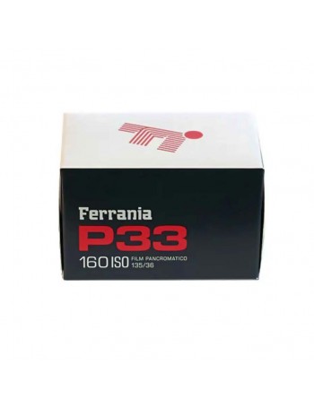 Filme fotográfico 35mm Ferrania P33 ISO 160 Preto e Branco 36 poses