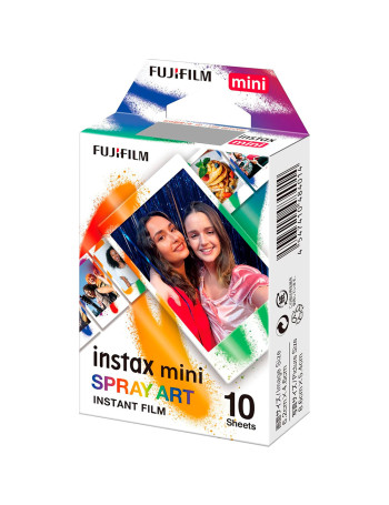 Filme instantâneo Fujifilm instax mini Spray Art (10 fotos)