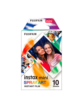 Filme instantâneo Fujifilm instax mini Spray Art (10 fotos)