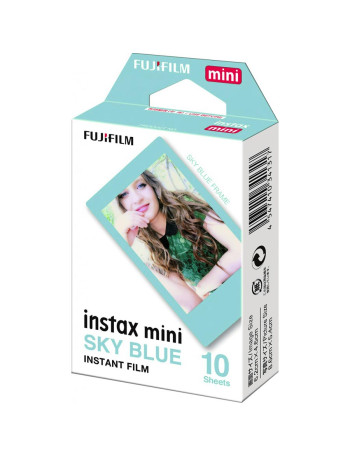 Filme Instantâneo Fujifilm instax mini Sky Blue (10 fotos)