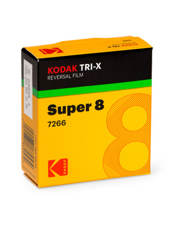 Filme Super 8 Kodak TRI-X 7266 ISO 200 (15 metros)