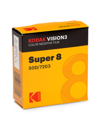Filme Super 8 Kodak VISION3 50D/7203 ISO 50 (15 metros)
