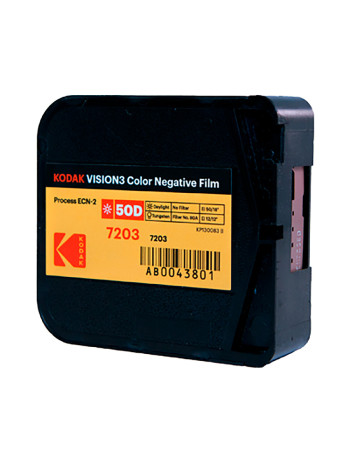 Filme Super 8 Kodak VISION3 50D/7203 ISO 50 (15 metros)