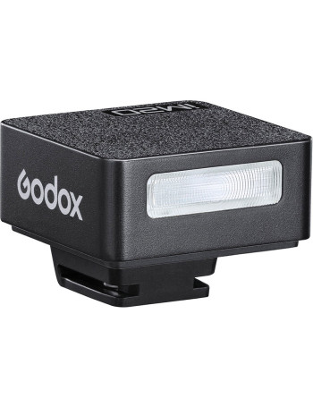 Flash retrô compacto Godox iM20 para câmeras fotográficas