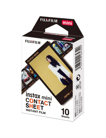 Filme Instantâneo Fujifilm instax mini Contact Sheet (10 fotos)