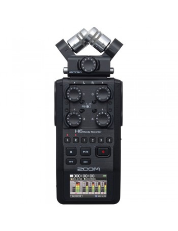 Gravador digital de áudio Zoom H6 All Black