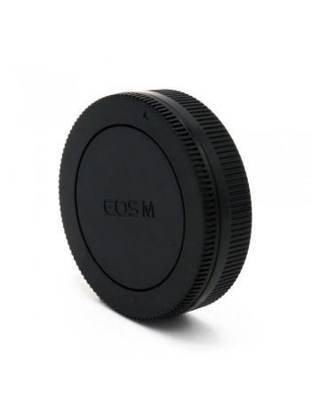 Kit com tampas de proteção Greika RBC01 para Canon EOS EF-M (traseira da lente + corpo da câmera)