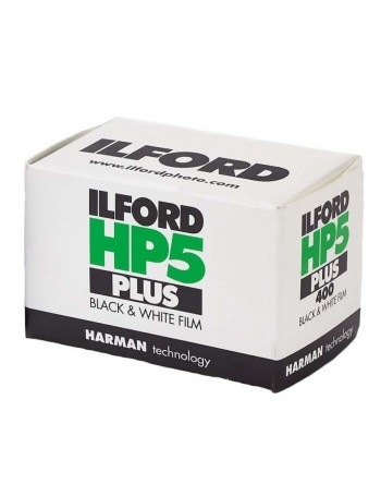 Filme fotográfico 35mm Ilford HP5 Plus ISO 400 Preto e Branco 36 poses