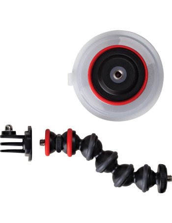 Ventosa com braço flexível Joby GorillaPod para câmeras de ação JB01329-BWW