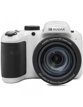 Câmera superzoom Kodak PIXPRO AZ405 com zoom óptico de 40x (BRANCO)