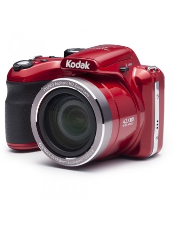 Câmera superzoom Kodak PIXPRO AZ421 com zoom óptico de 42x (VERMELHO)